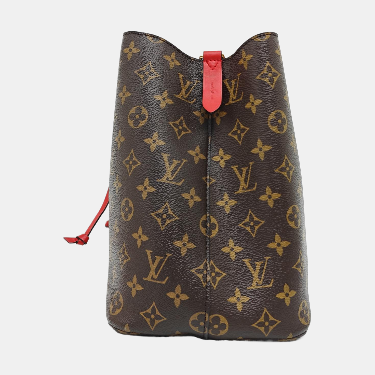 NÉONOÉ MM Monogram Coated Canvas Brown