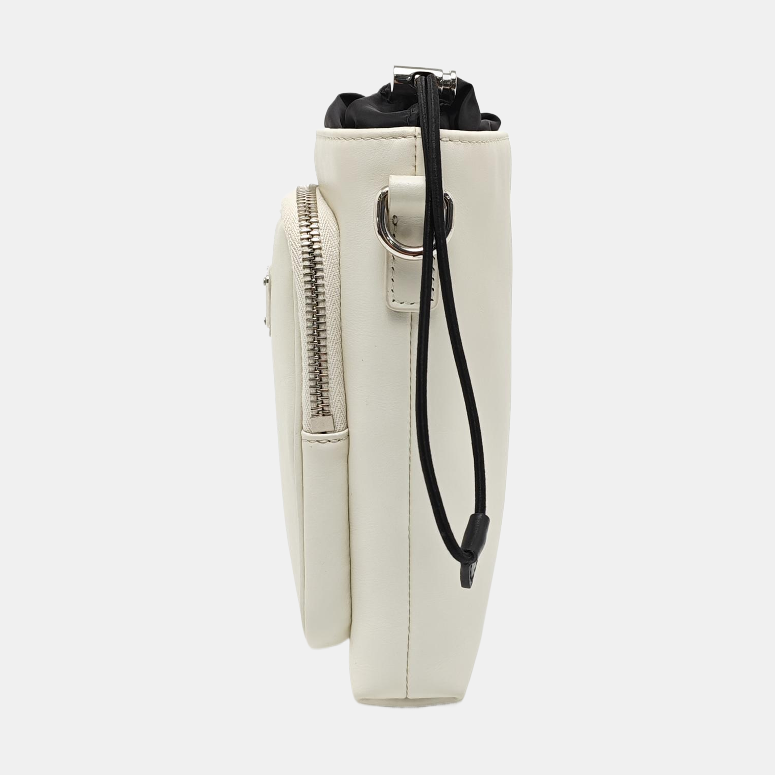Calfskin Shoulder Bag White