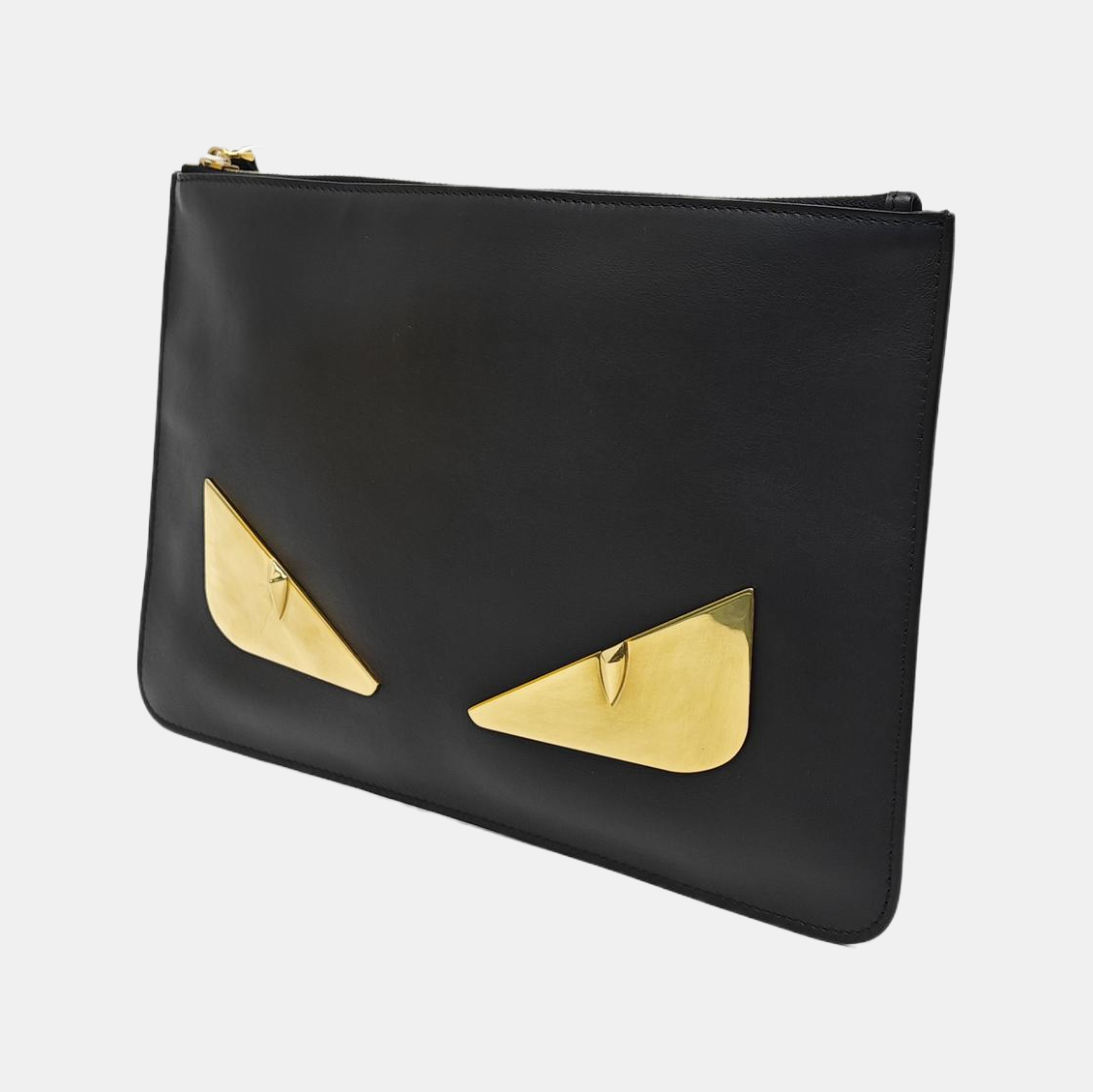 Calfskin Clutch Black