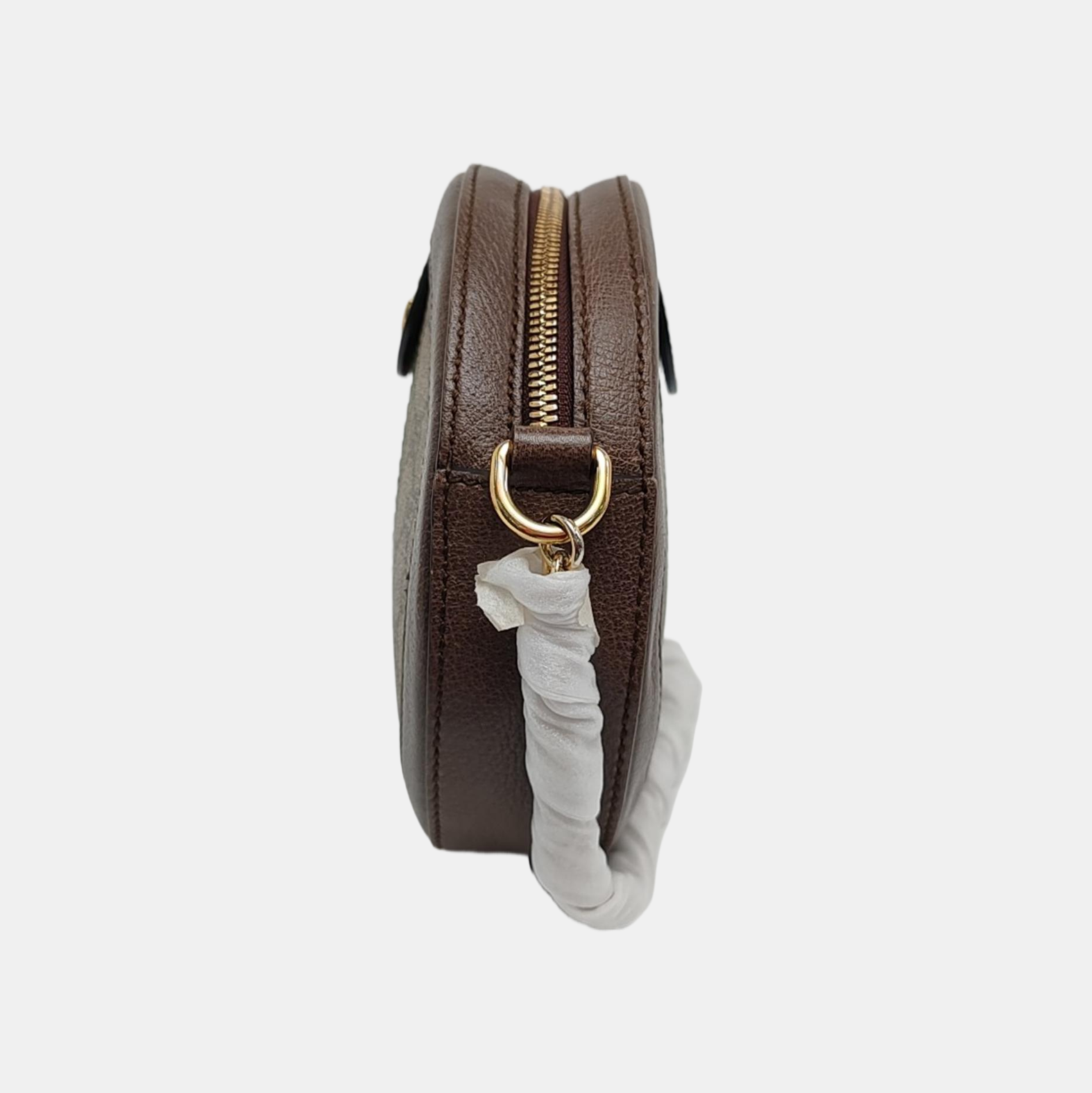 Ophidia Mini Monogram Lona Revestida Beige