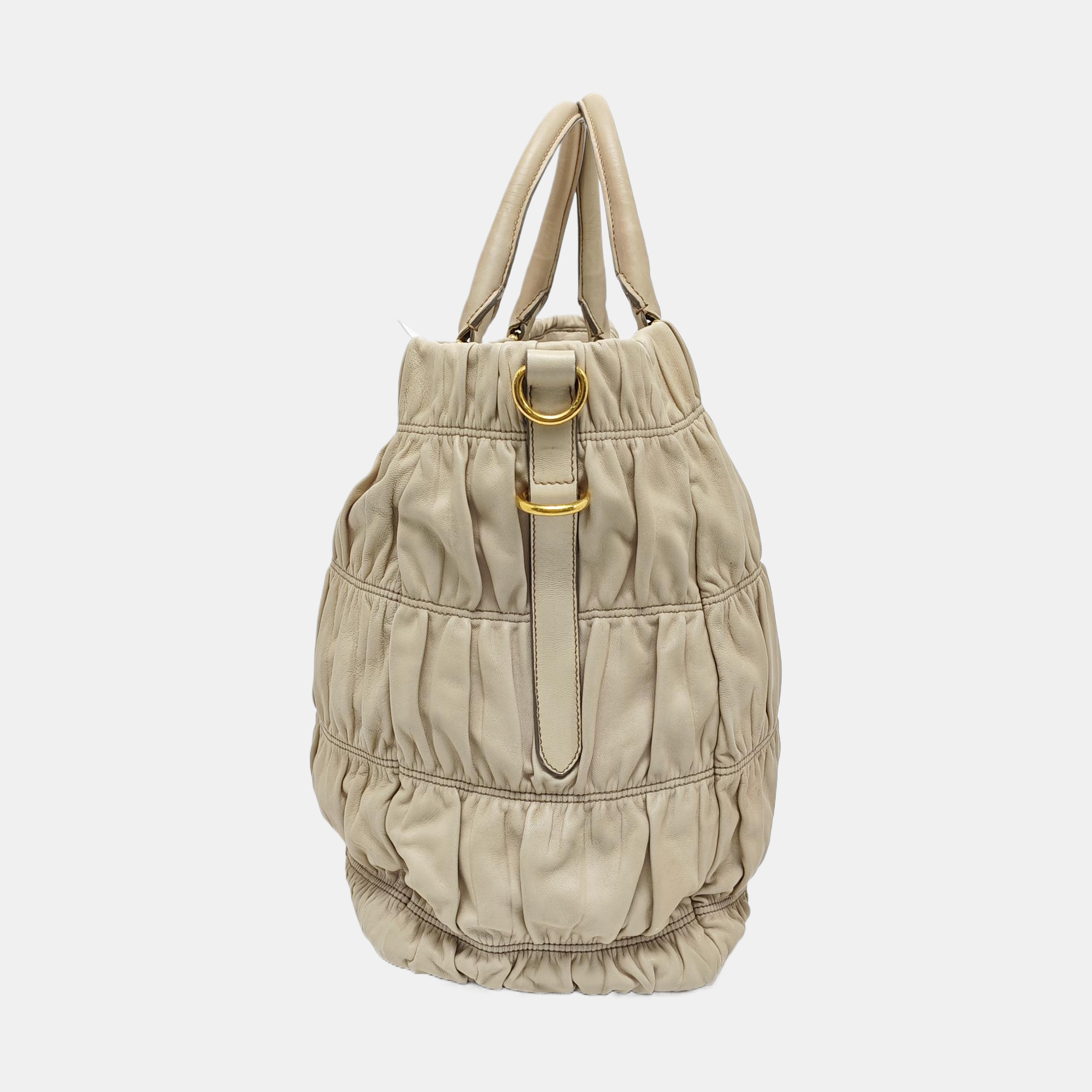 Gaufre Calfskin Beige