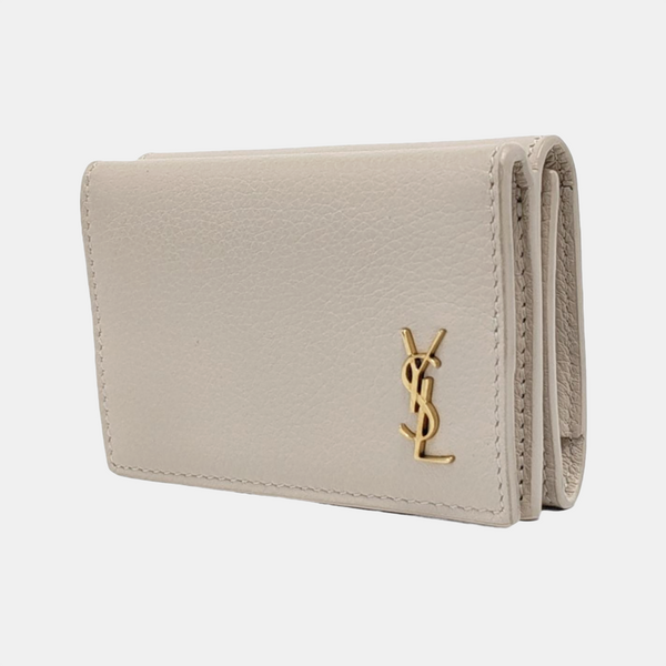 MONOGRAM Calfskin White Wallet