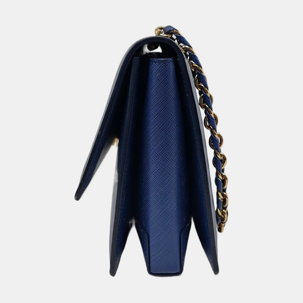 Ginny Calfskin Blue