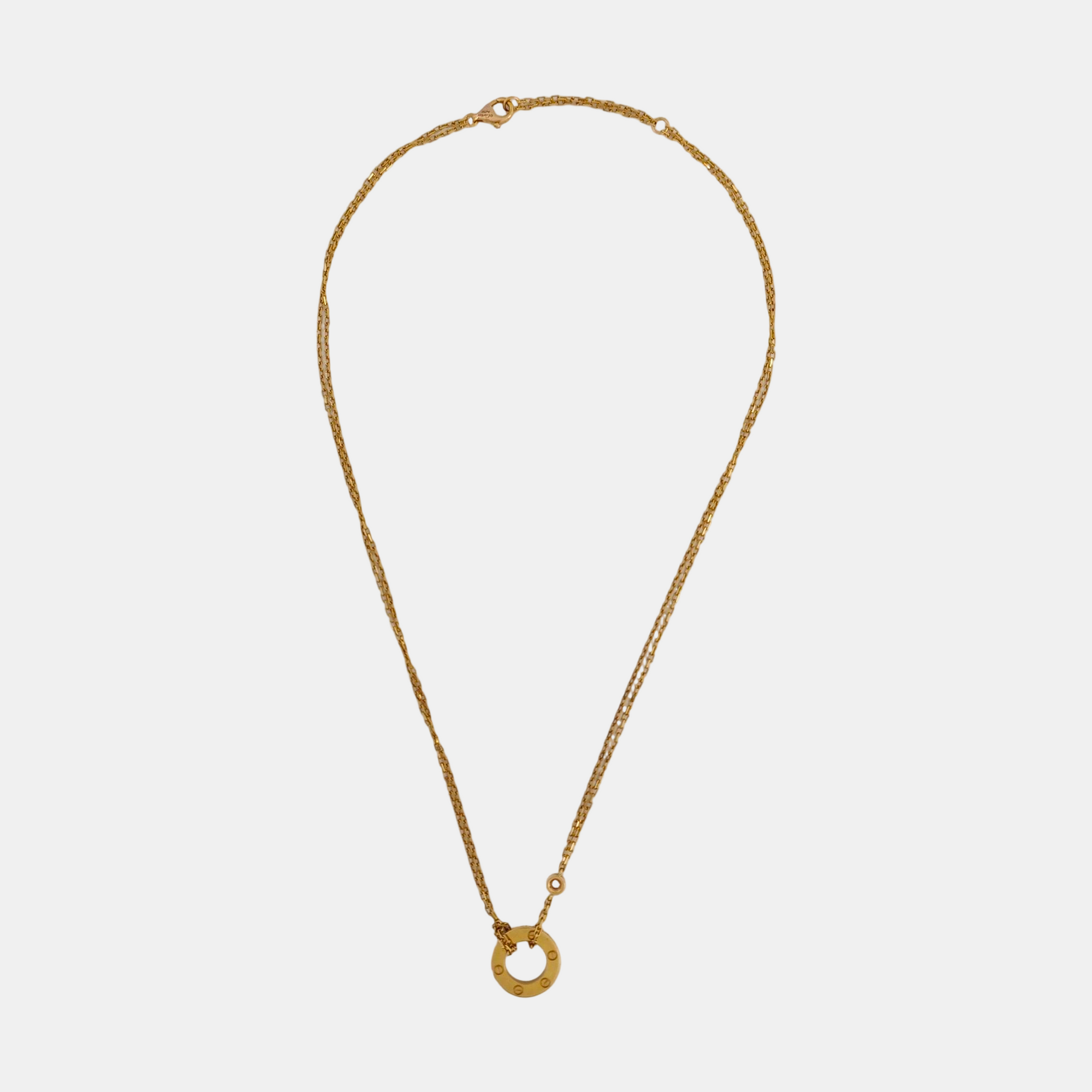 LOVE 18k Rose Gold Necklace