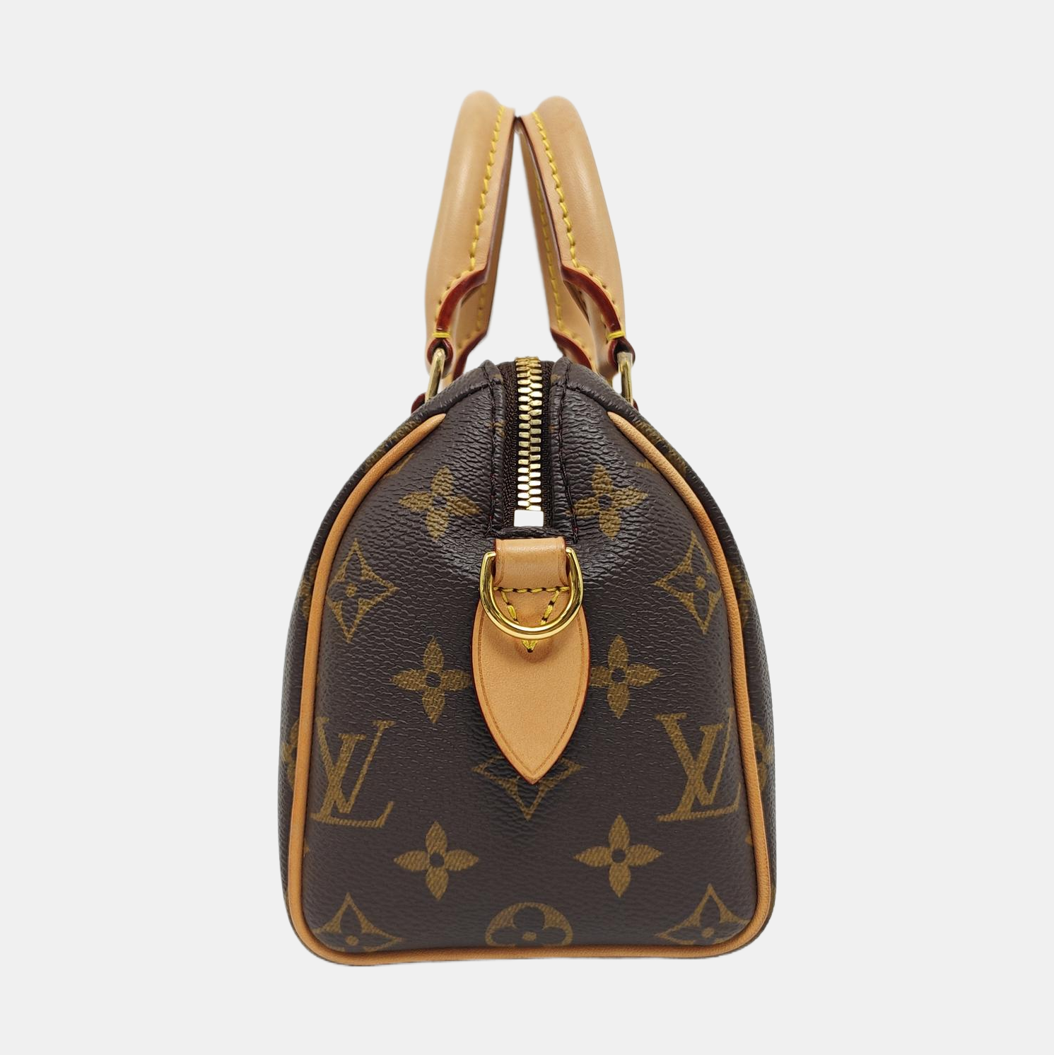 SPEEDY 20 Monogram Coated Canvas Brown