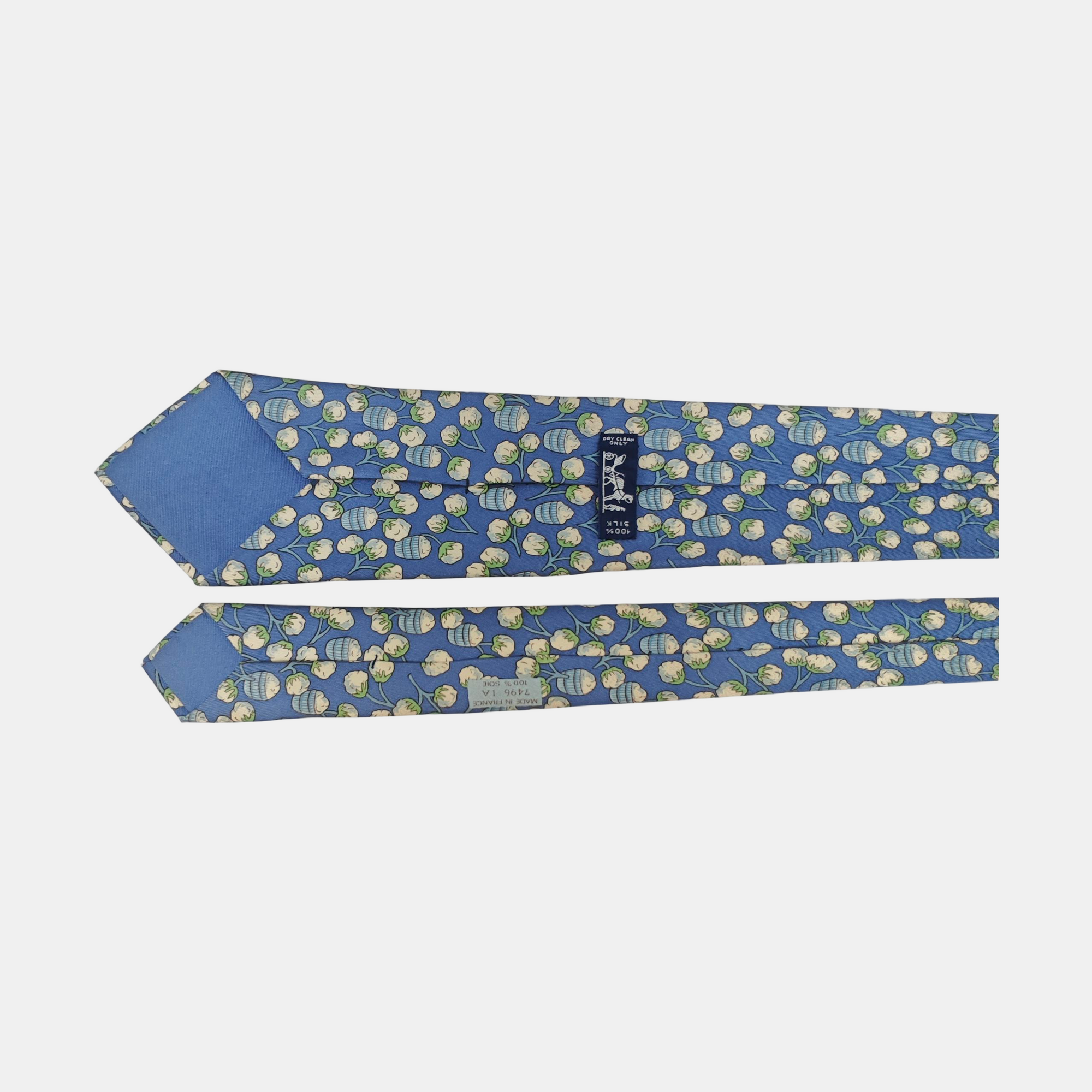 Mulberry Silk Tie Blue