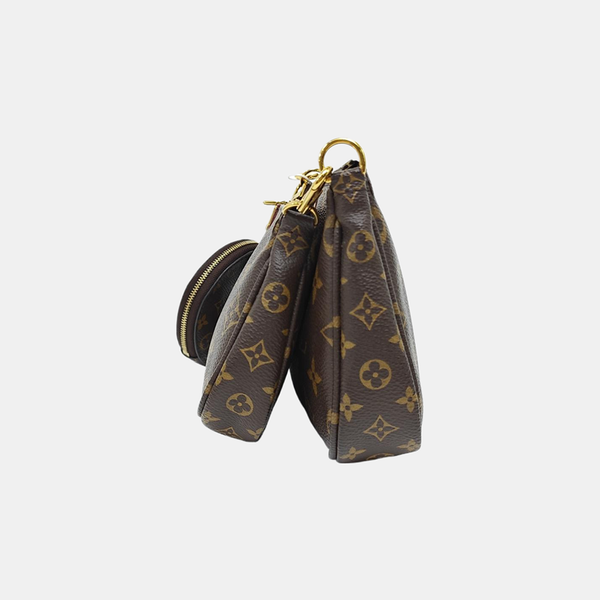 MULTI Monogram Coated Canvas Brown