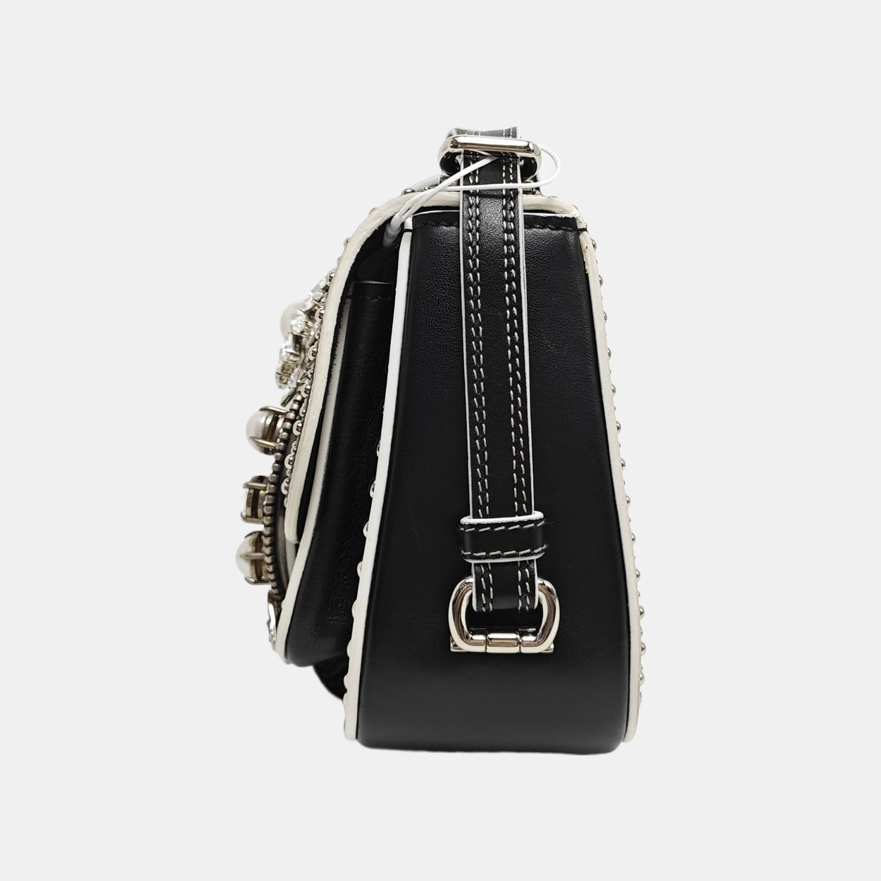 Miu Lady Calfskin Black