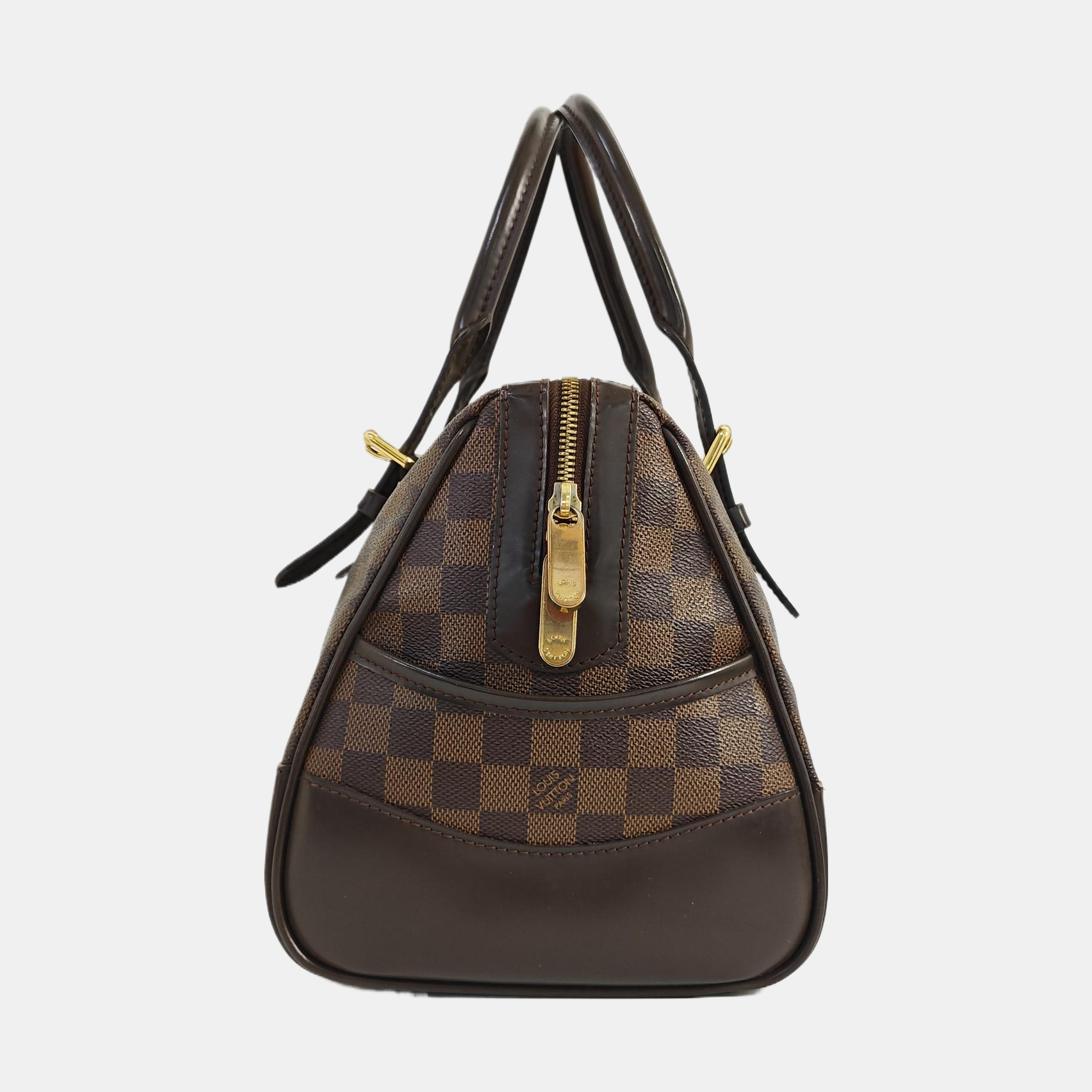 BERKELEY Damier Ebene Coated Canvas Brown