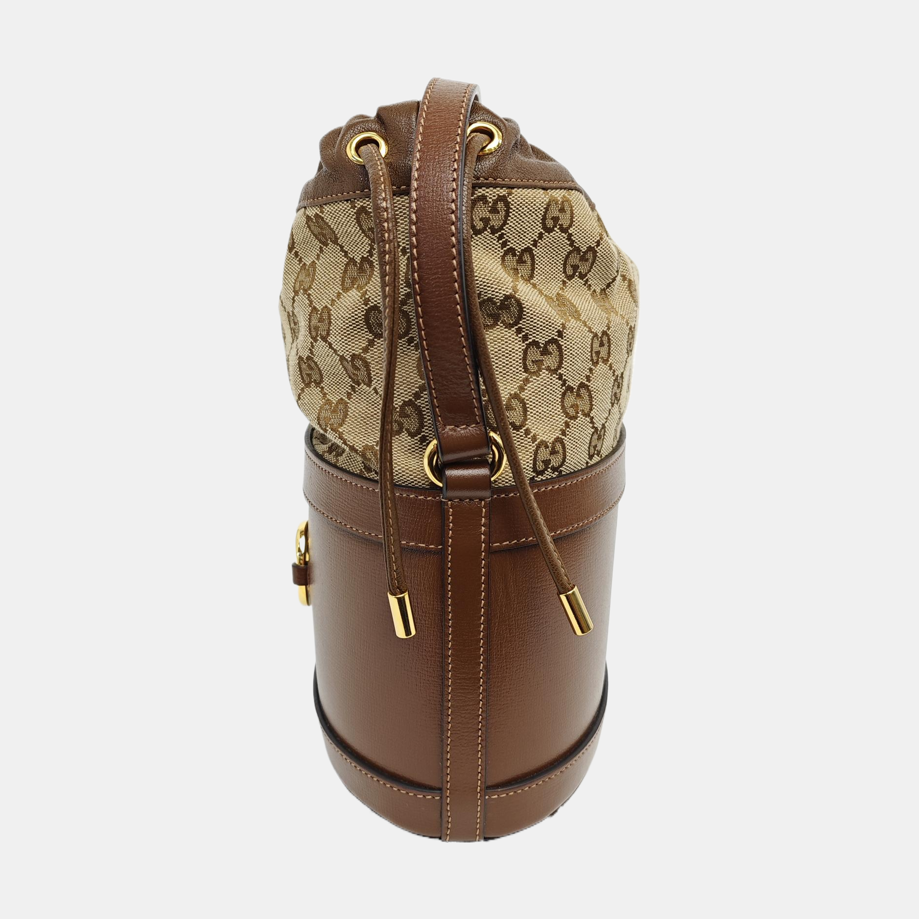 Horsebit 1955 Small Monogram Calfskin Brown