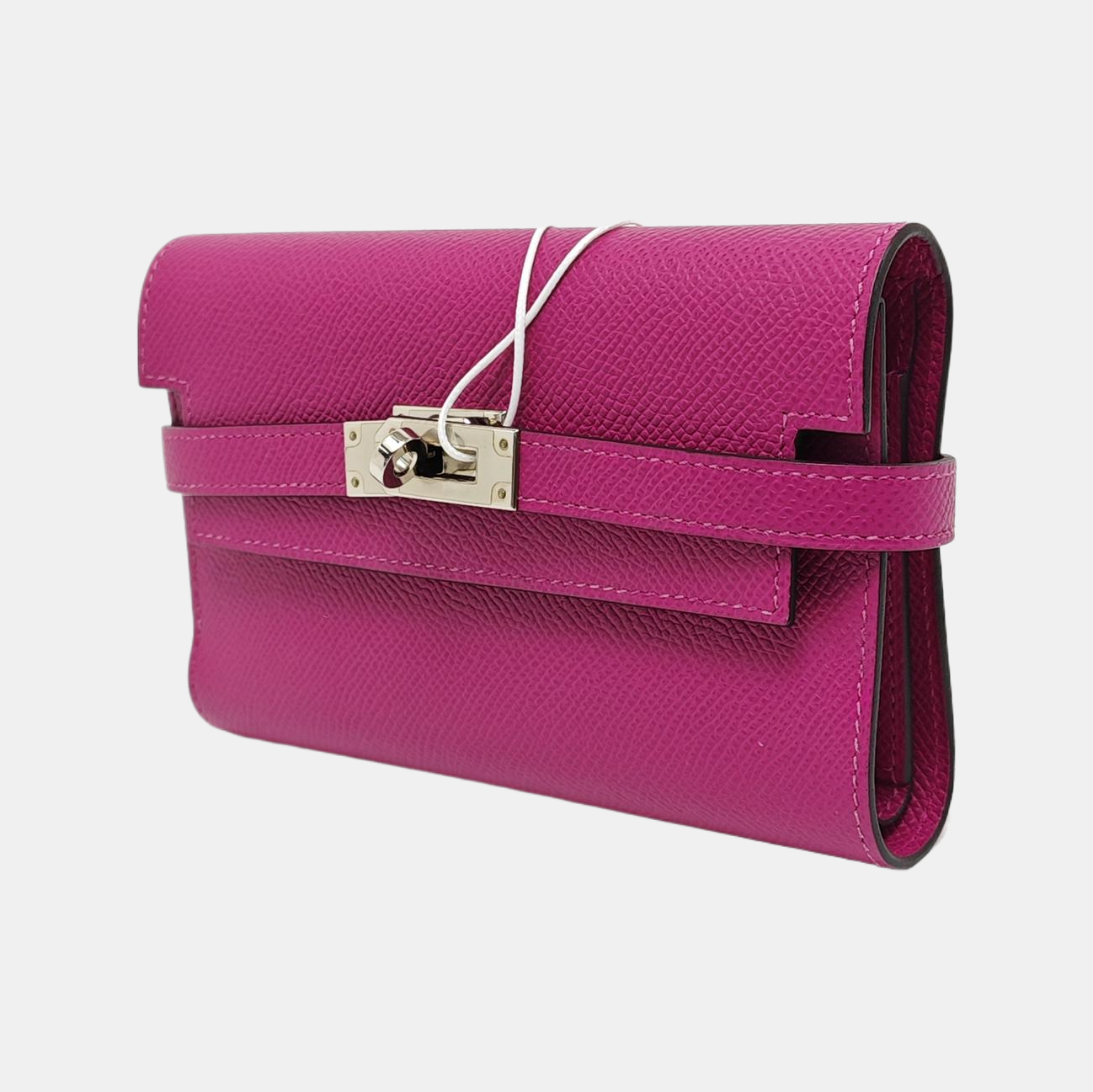 Kelly Medium Epsom Purple Wallet