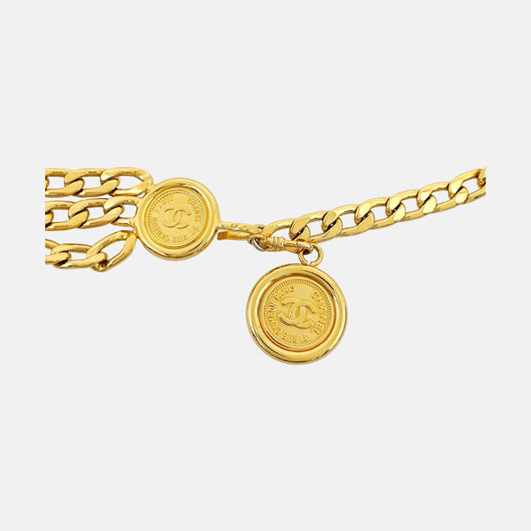 Metal Waist Chain Gold
