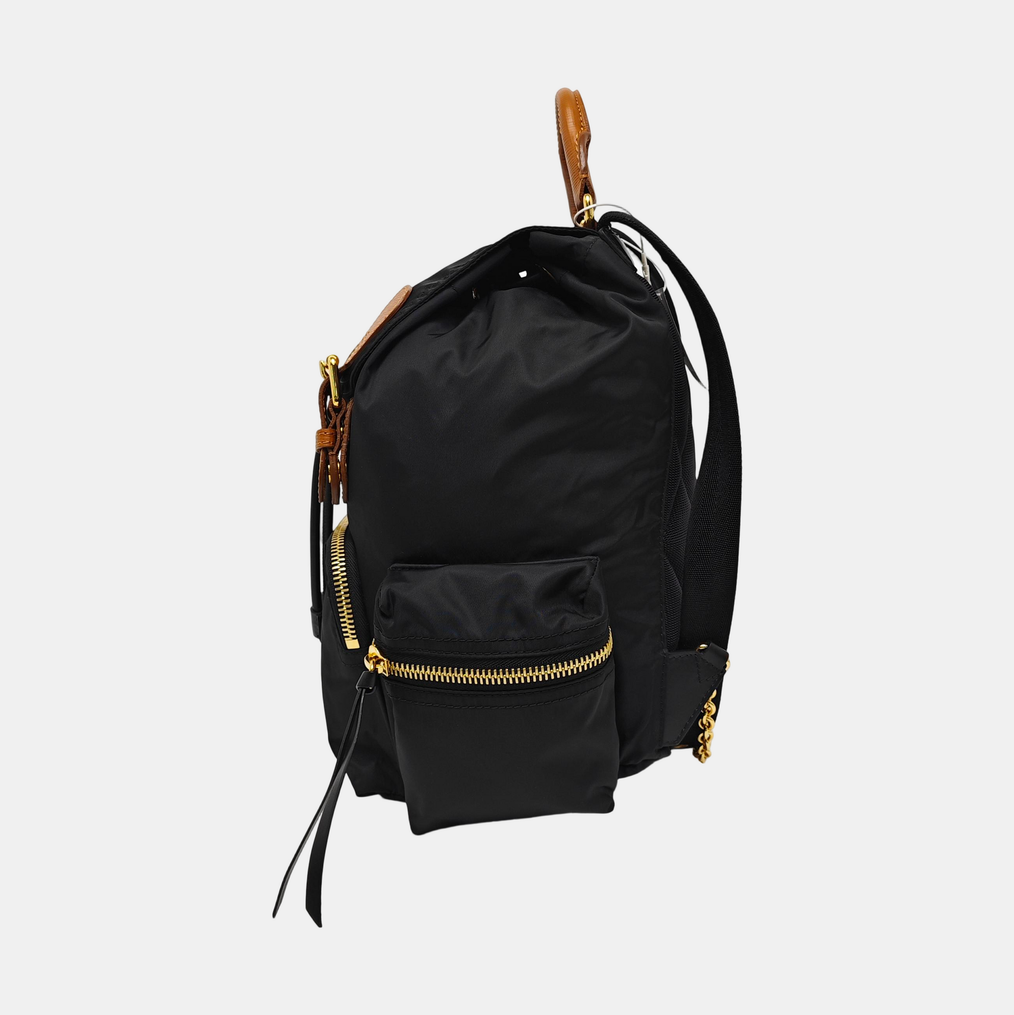 The Rucksack Nylon Black