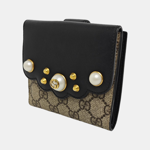 Monogram Coated Canvas Wallet Multicolor