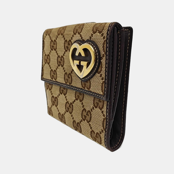 Lovely Monogram Canvas Beige Wallet
