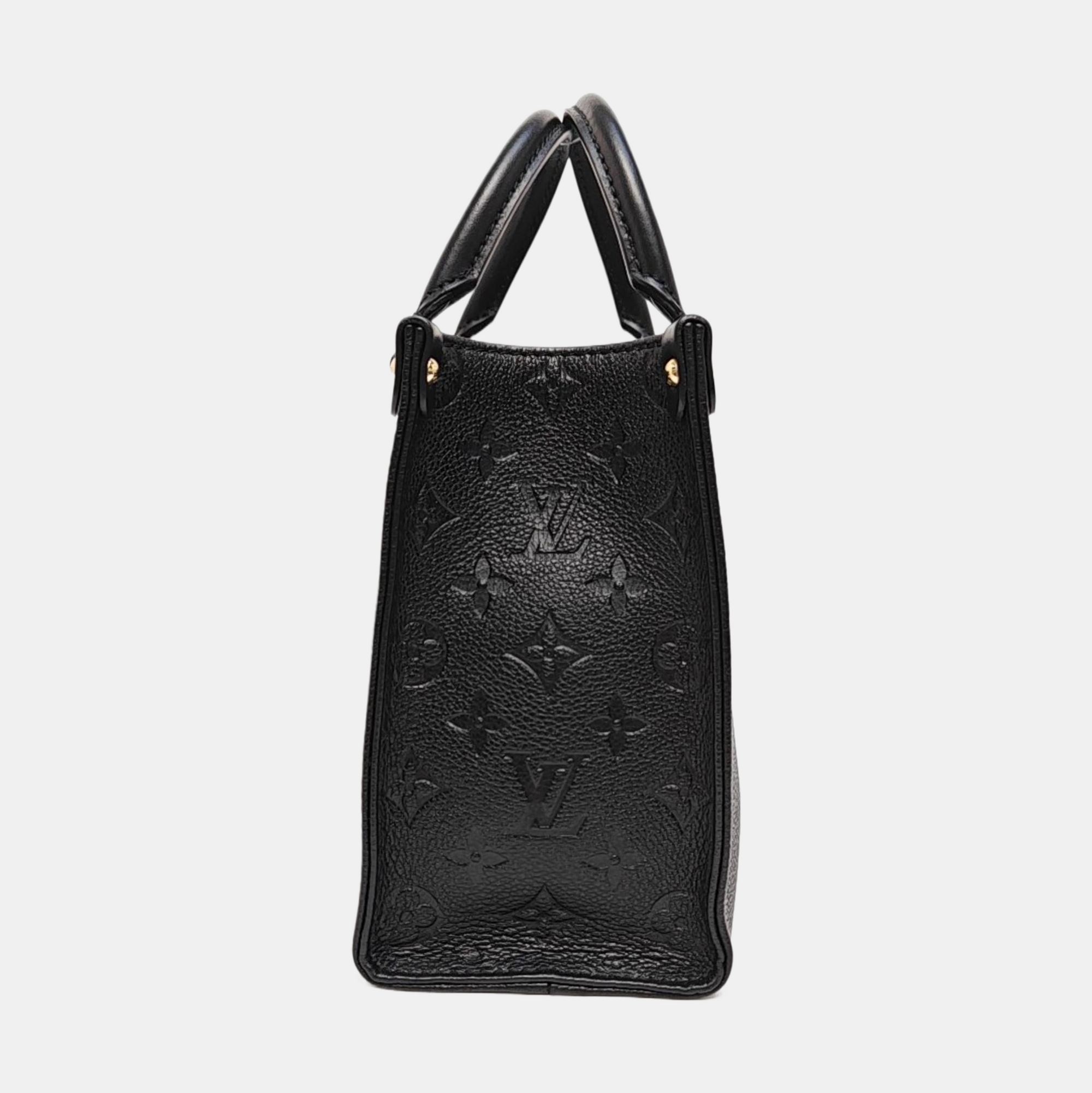 ONTHEGO PM Monogram Calfskin Black
