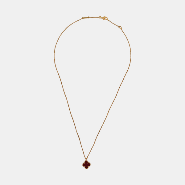 Sweet Alhambra 18k Rose Gold Necklace