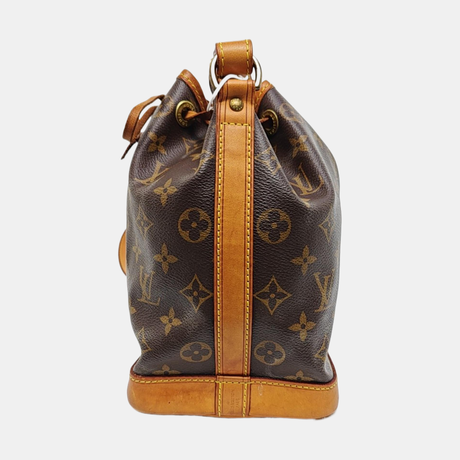 NOÉ BB Monogram Coated Canvas Brown