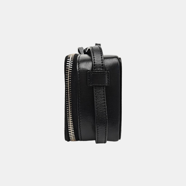 Retro Mini Monogram Coated Canvas Black