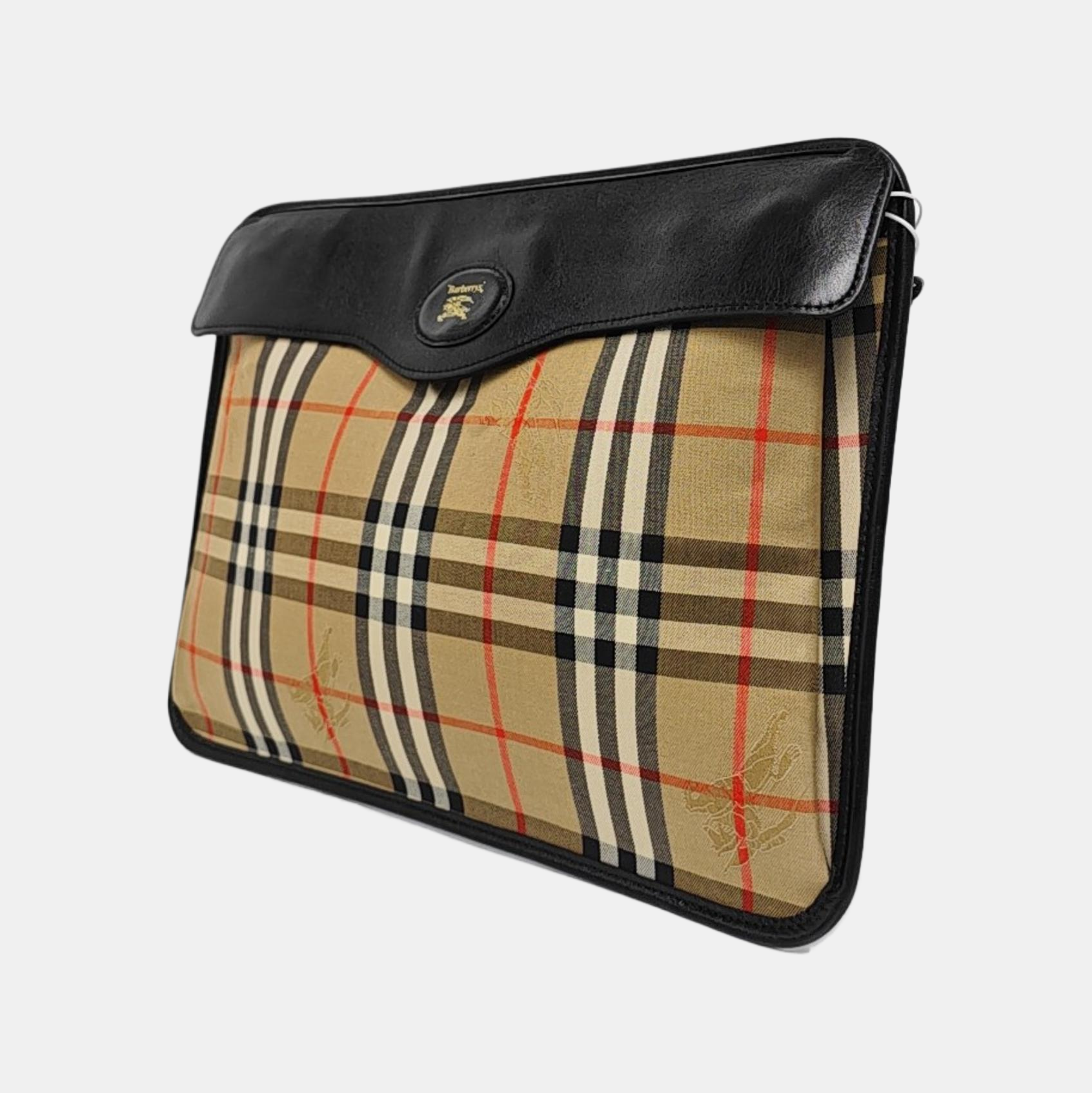 Canvas Clutch Beige