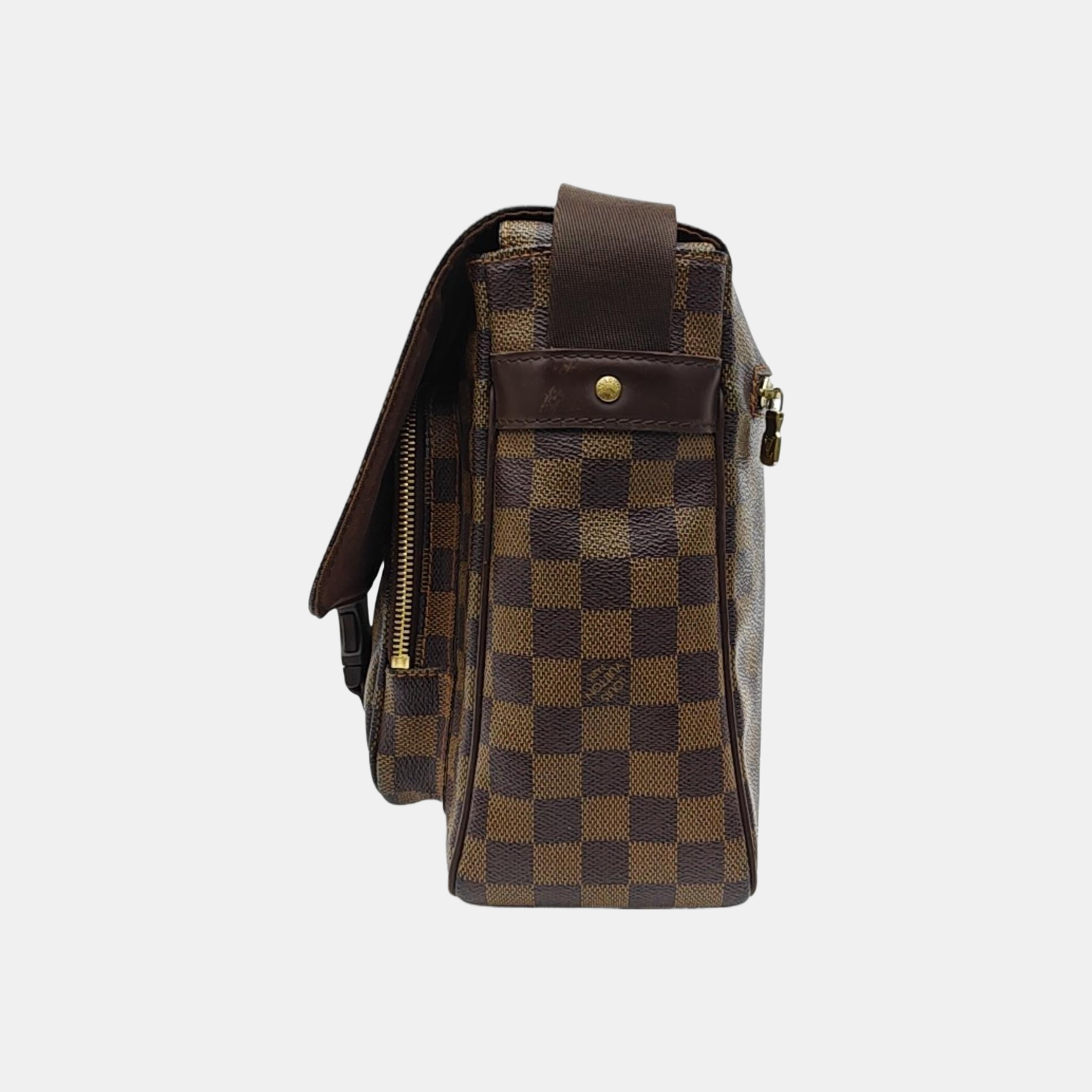 MELVILLE Damier Ebene Coated Canvas Brown