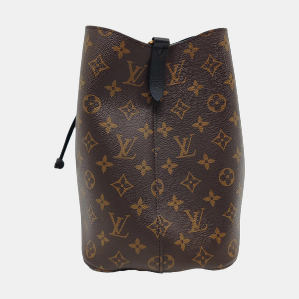 NÉONOÉ MM Monogram Coated Canvas Brown