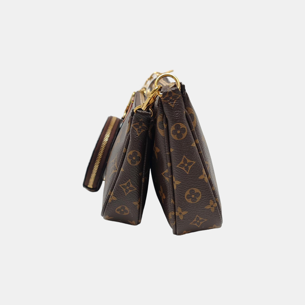 MULTI Monogram Coated Canvas Brown