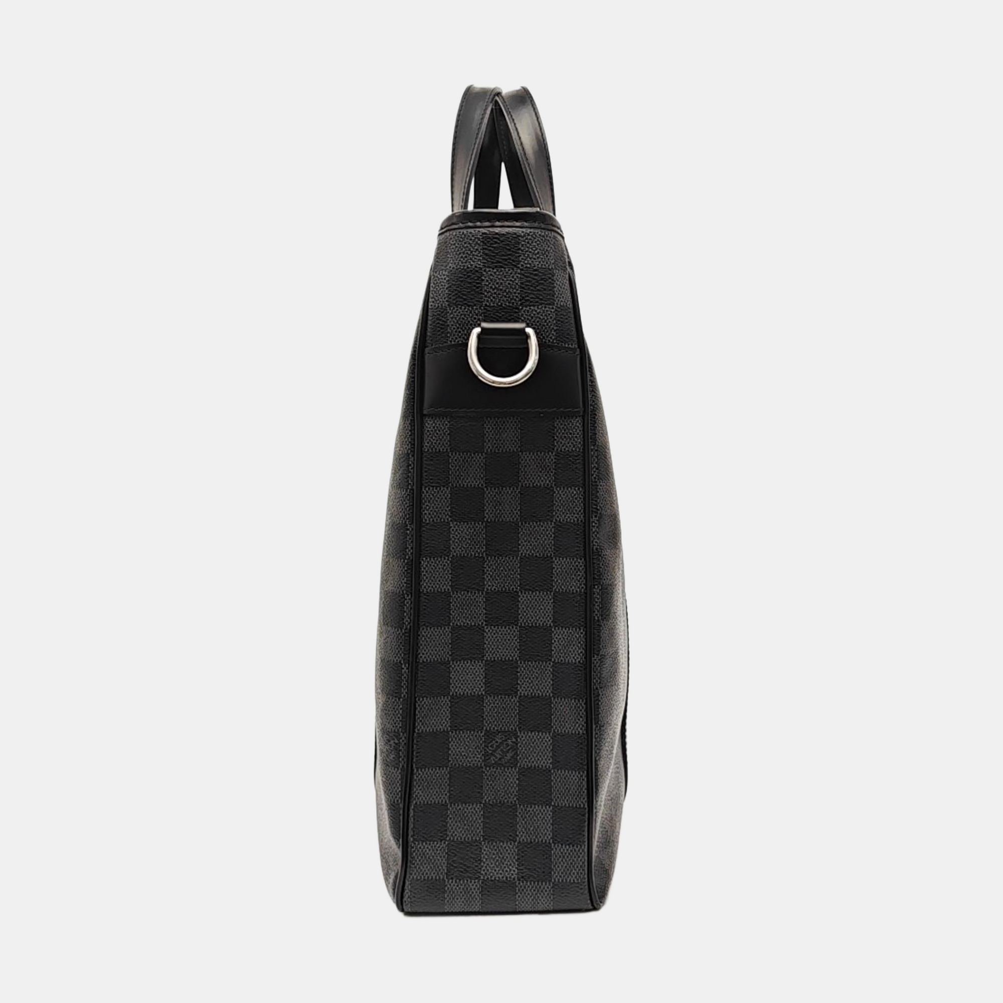 TADAO Damier Graphite Coated Canvas Gray