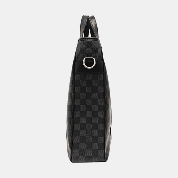 TADAO Damier Graphite Coated Canvas Gray