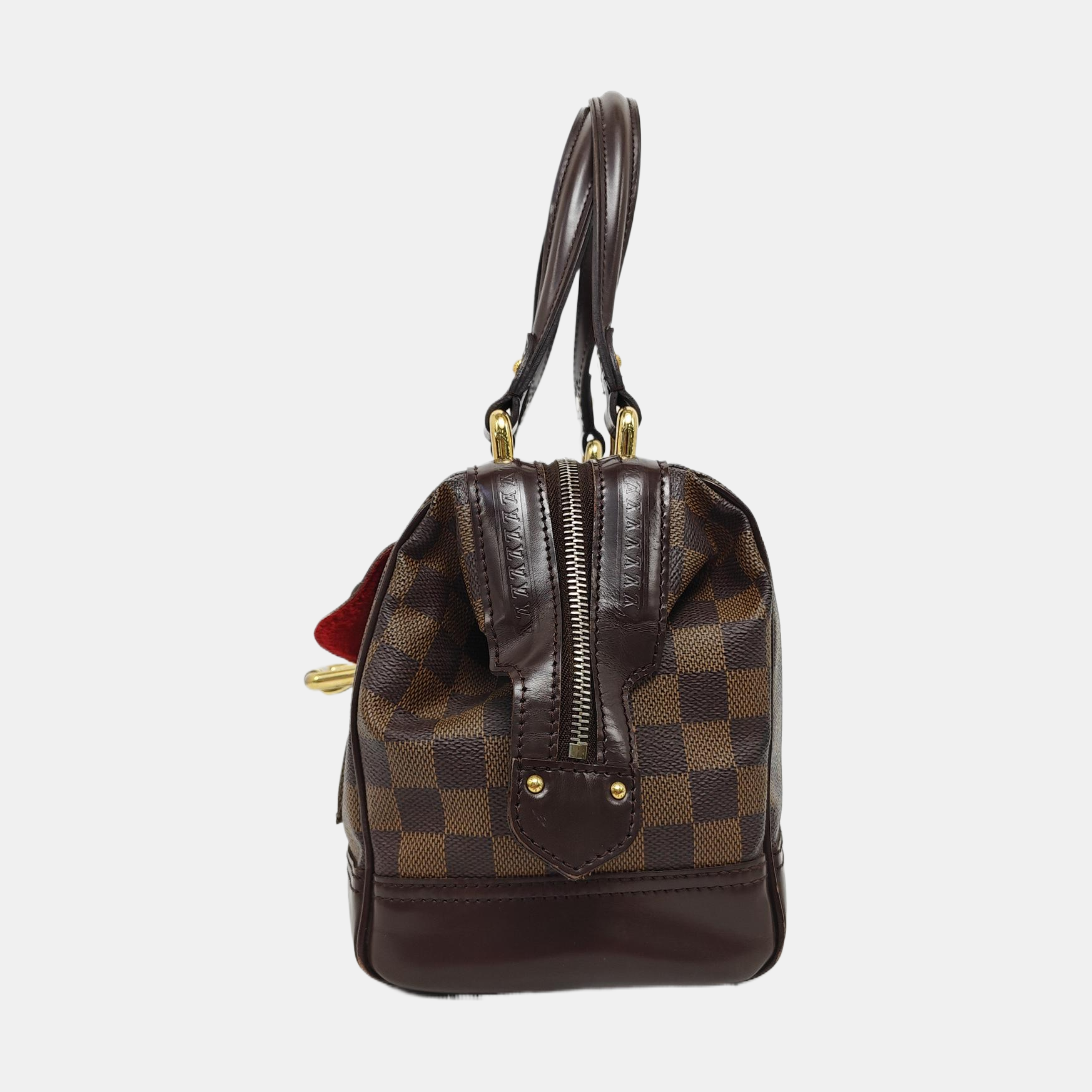 KNIGHTSBRIDGE Damier Ebene Coated Canvas Brown