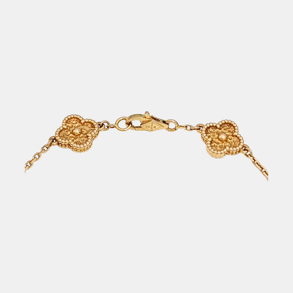 Sweet Alhambra 18k Rose Gold Bracelet