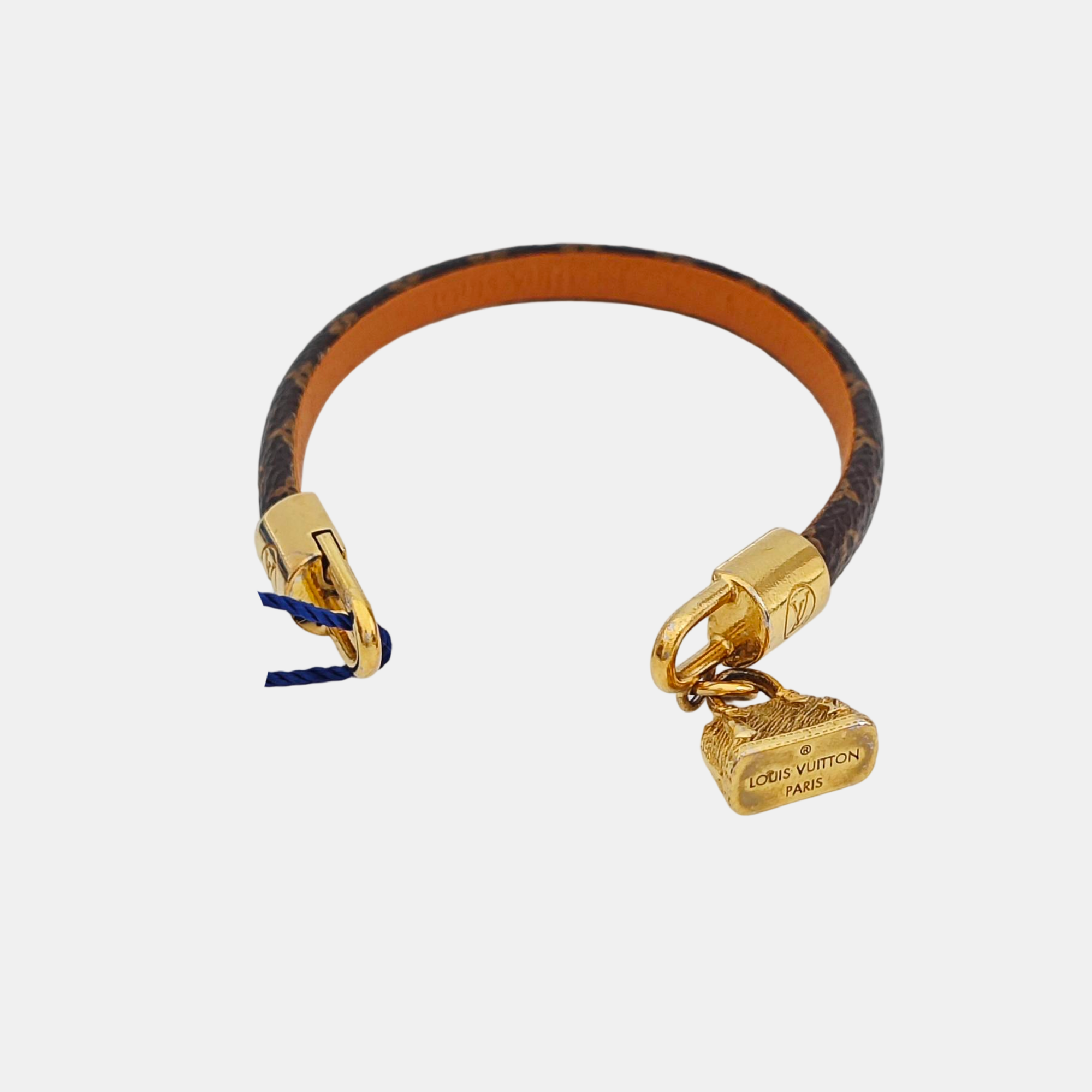 Brazalete ALMA de cuero marrón