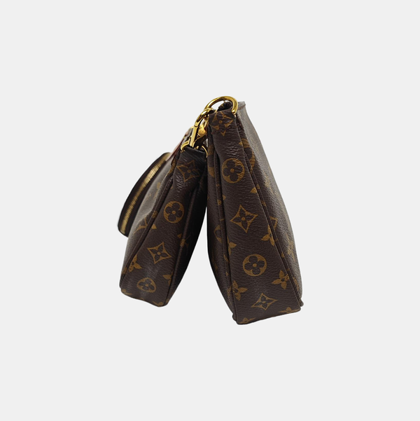 MULTI Monogram Coated Canvas Brown