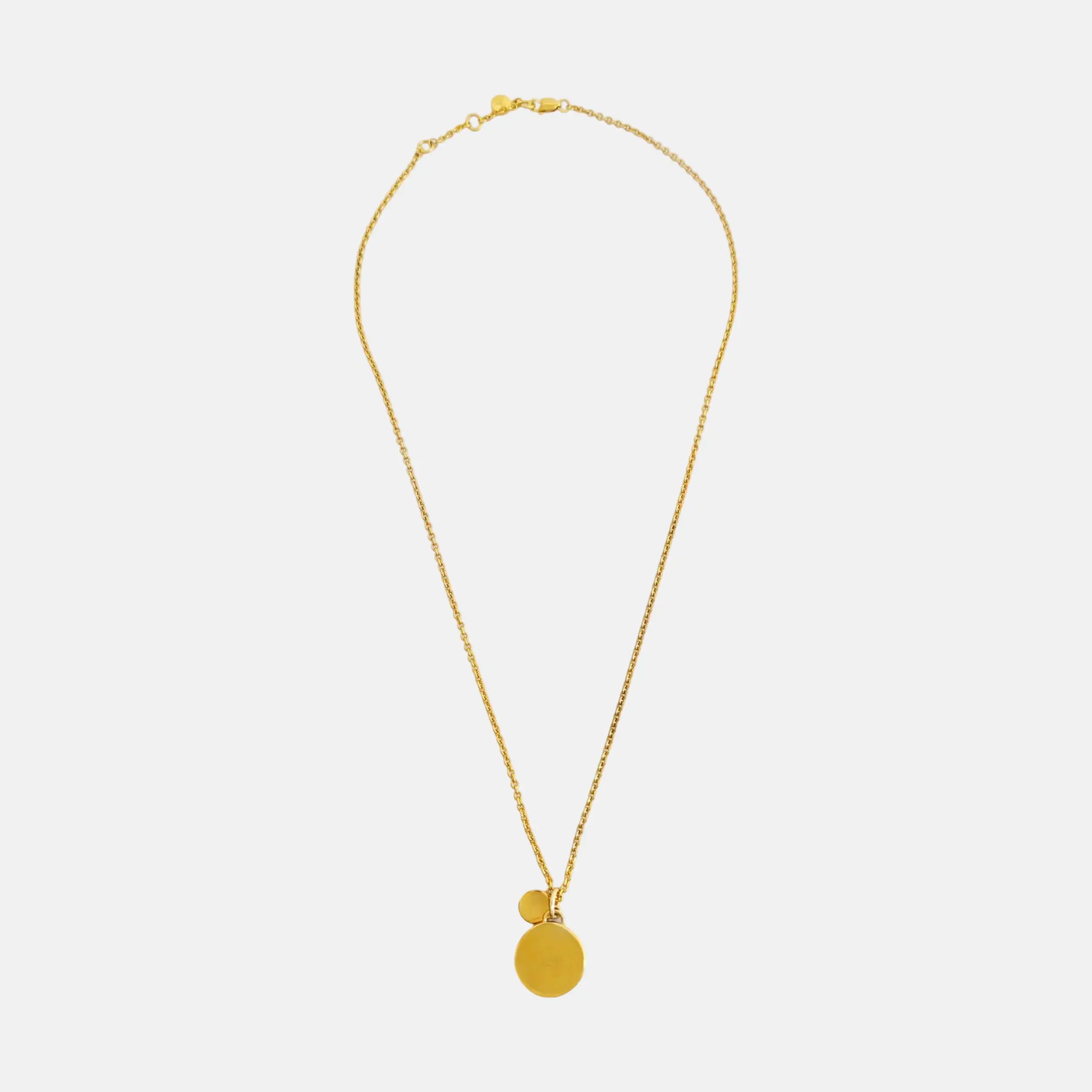 925 Sterling Silver Gold Necklace