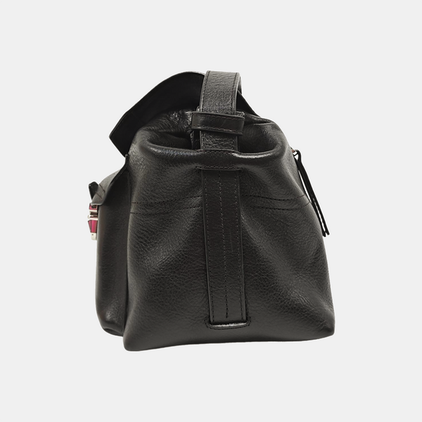 Calfskin Shoulder Bag Brown