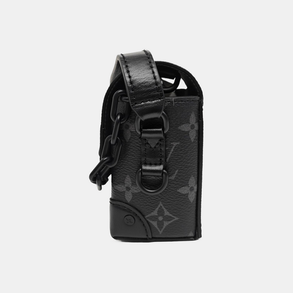 STEAMER Mini Monogram Coated Canvas Black