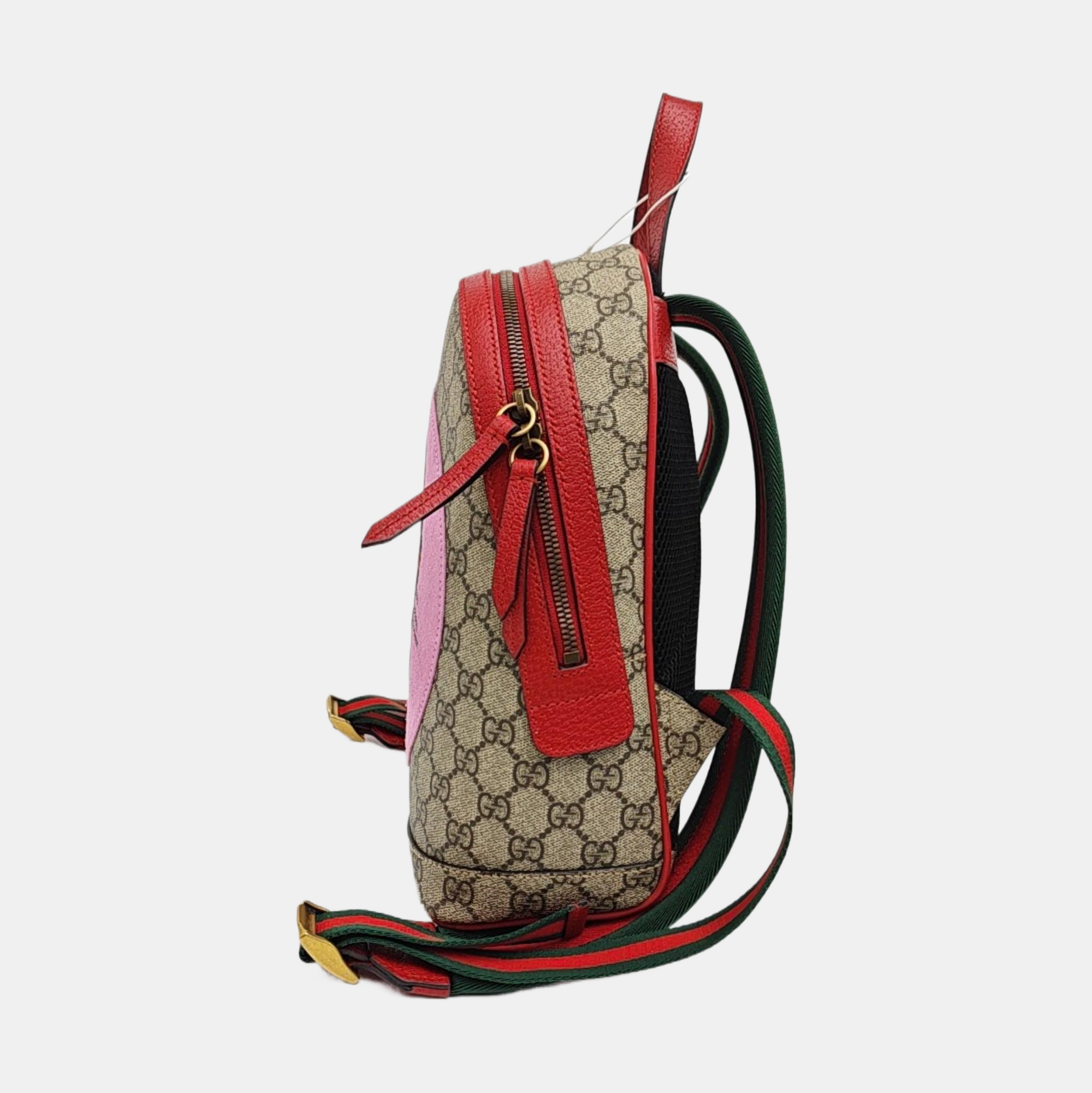 GG Supreme Monogram Coated Canvas Black