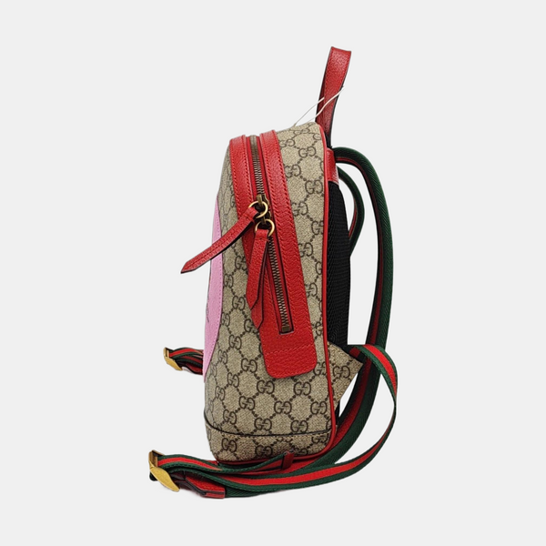GG Supreme Monogram Coated Canvas Black