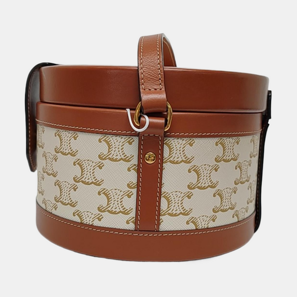Authenticated pre-owned  TRIOMPHE Medium Calfskin Multicolor - Shoulder Bag at Looply