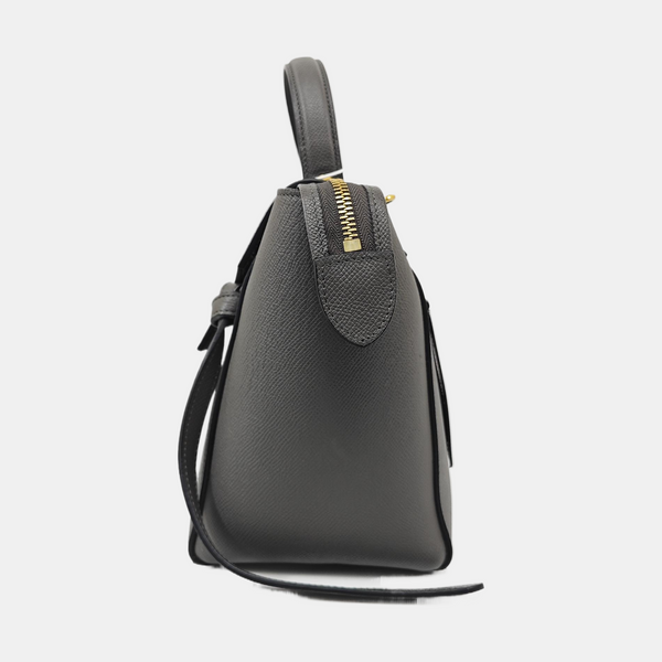 BELT Micro Calfskin Gray