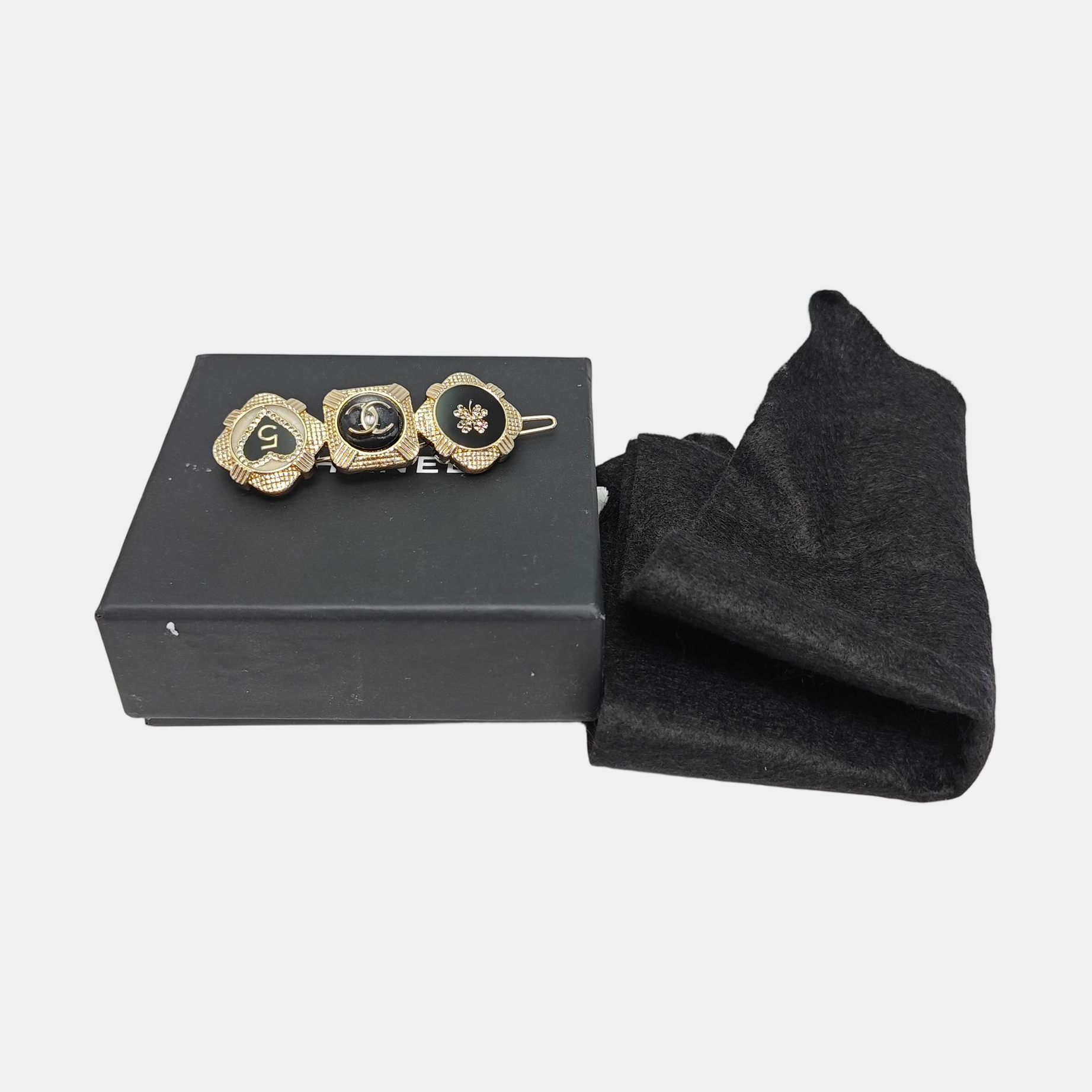 Metal Hair Clip Gold