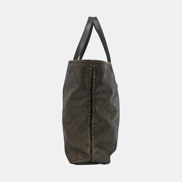 GG Imprime Monogram Coated Canvas Beige