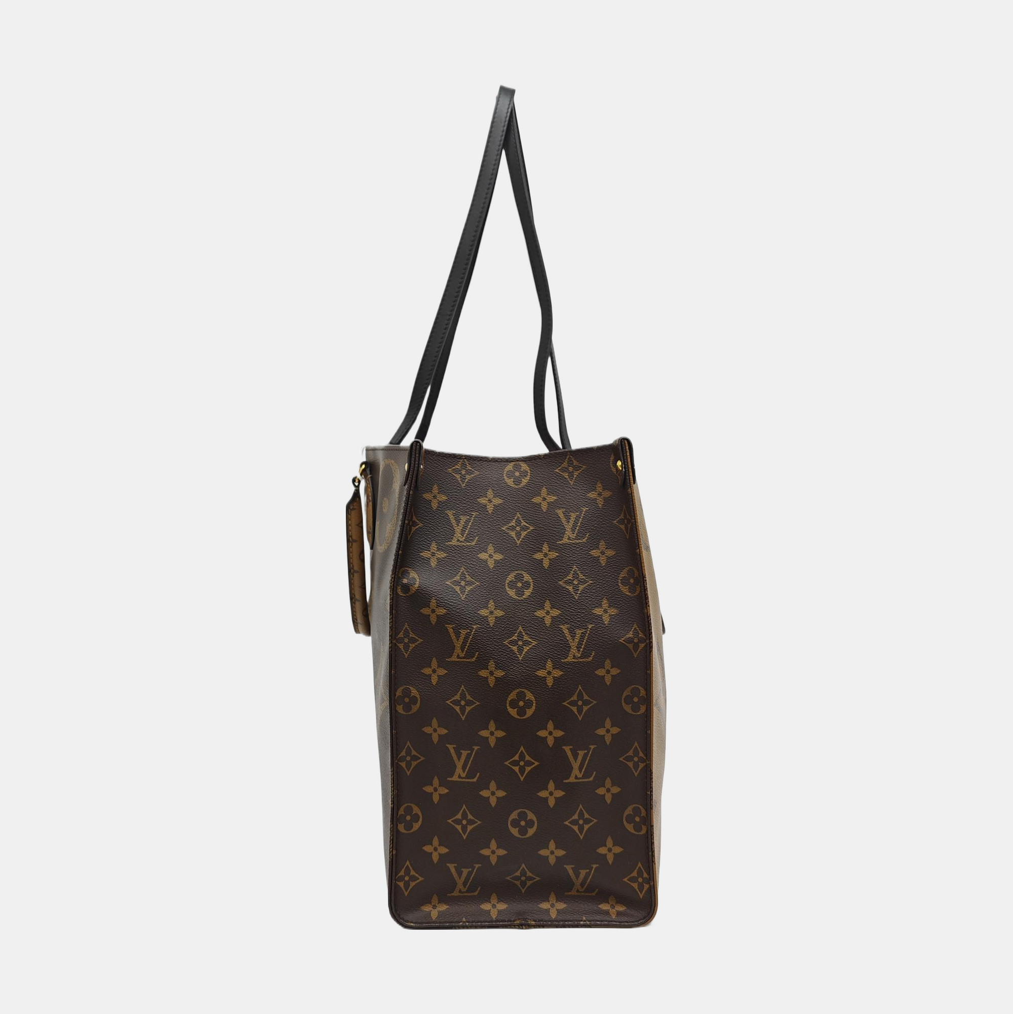 ONTHEGO GM Monogram Coated Canvas Brown