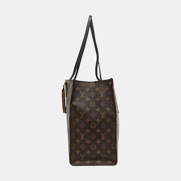 ONTHEGO GM Monogram Coated Canvas Brown
