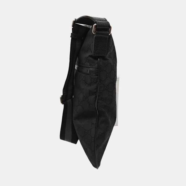 Nightcourrier Monogram Suede Black