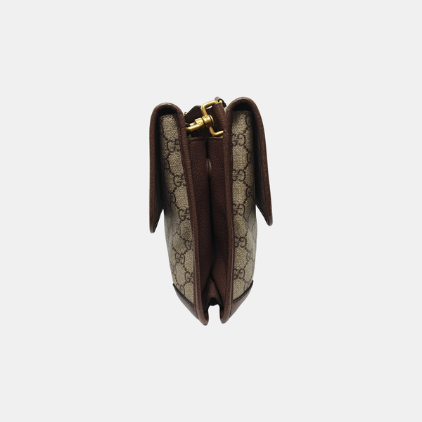 Neo Vintage Large Monogram Coated Canvas Brown