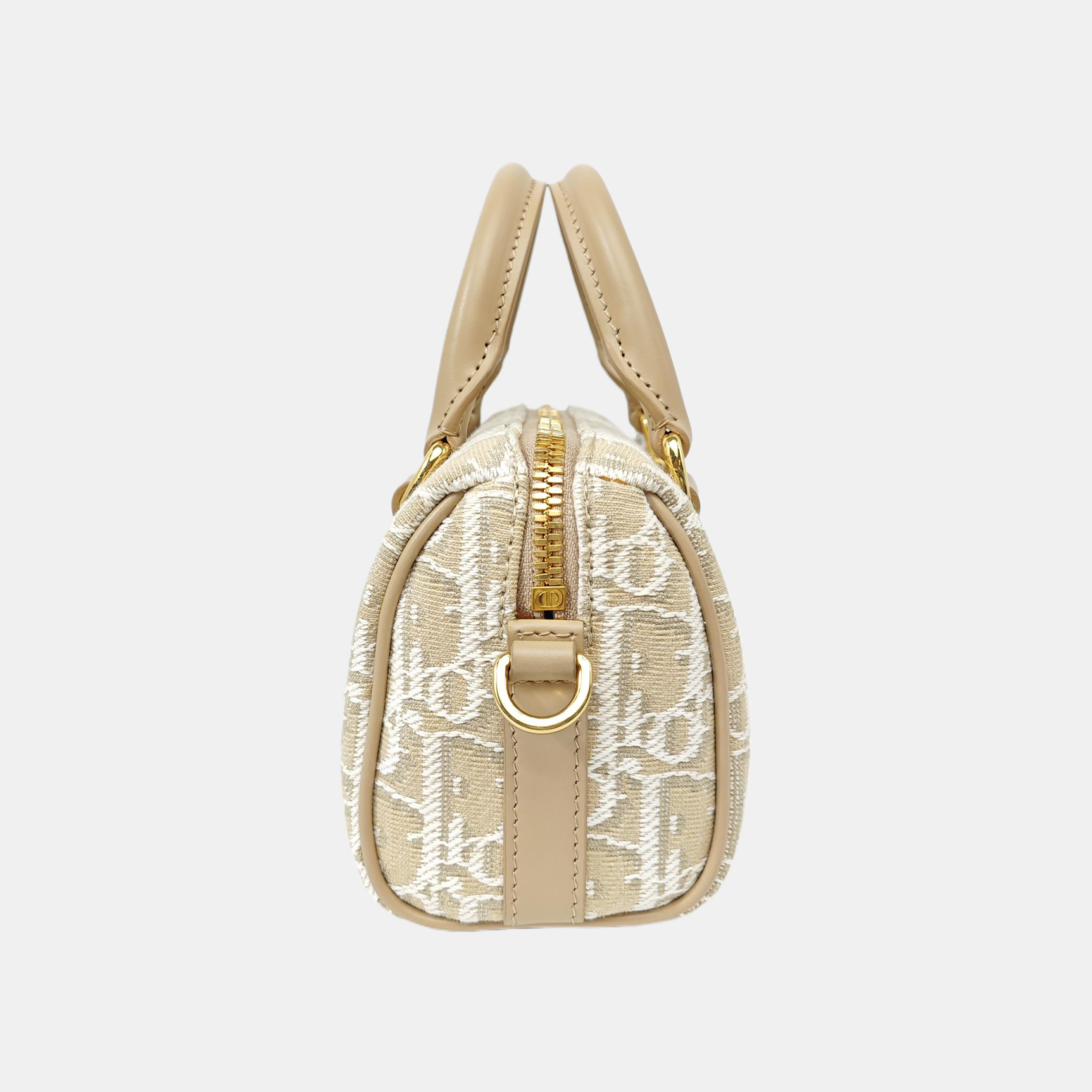 Boston Oblique Canvas Beige