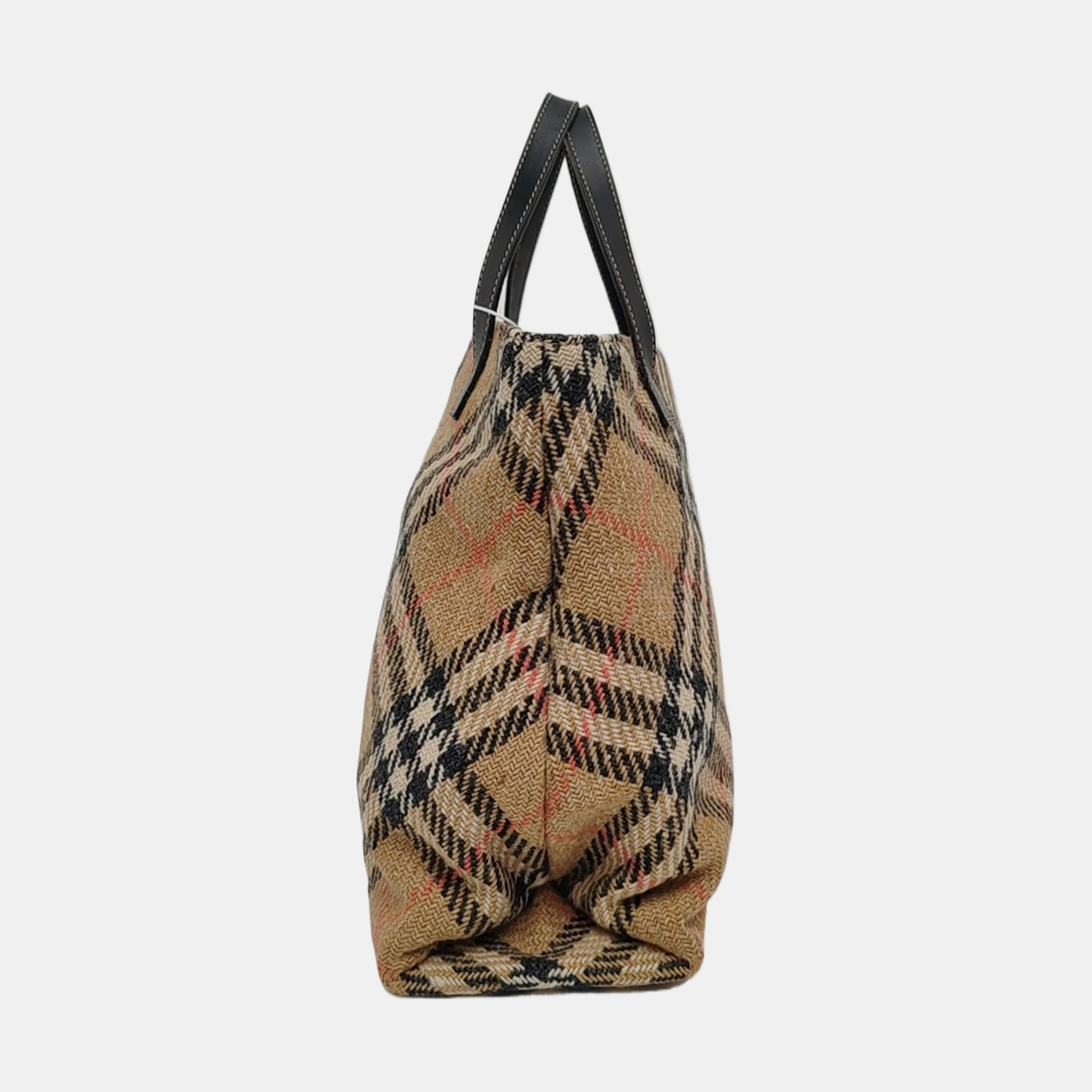 Fabric Top Handle Bag Multicolor
