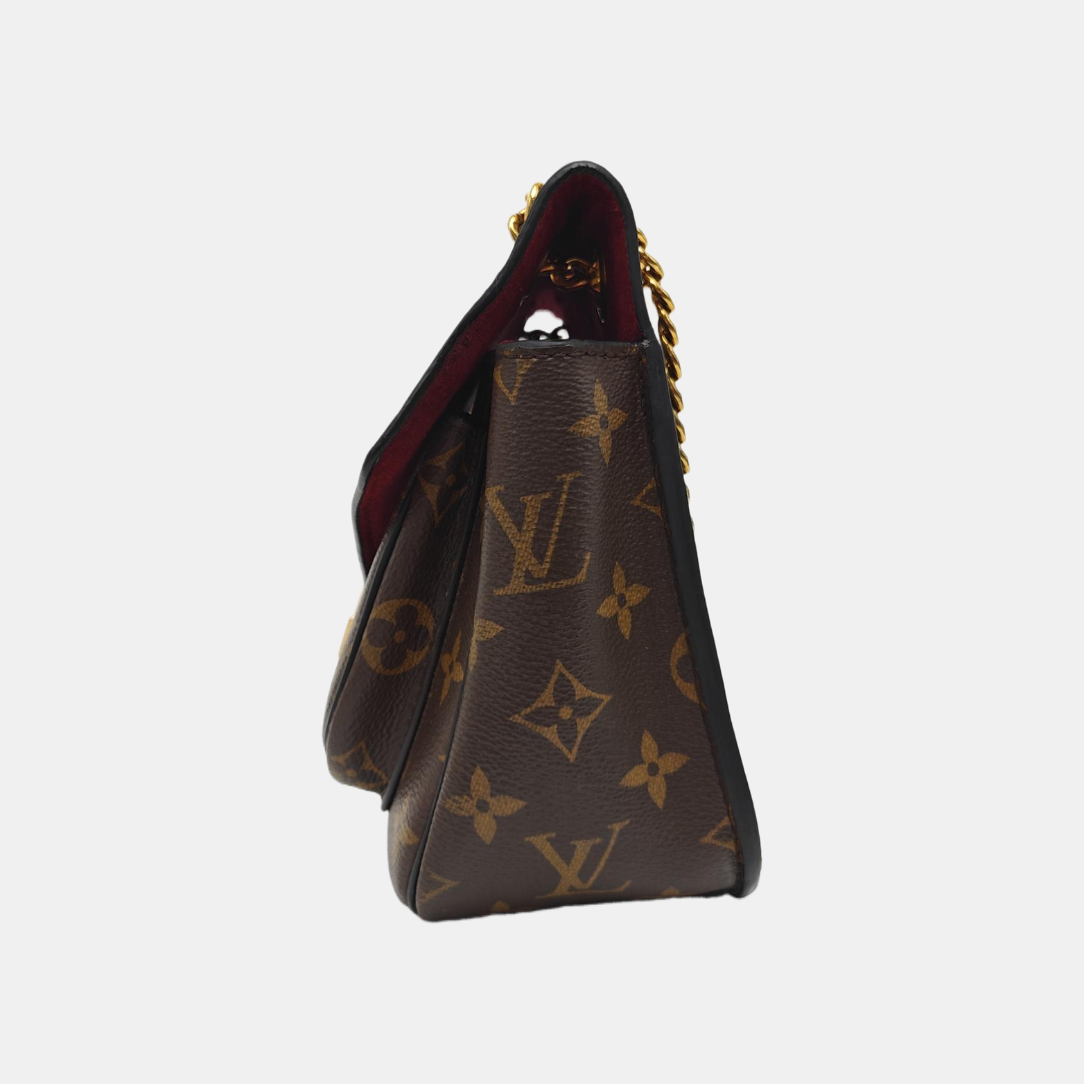 PASSY Monogram Coated Canvas Brown