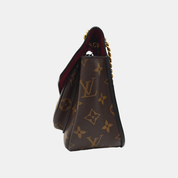 PASSY Monogram Coated Canvas Brown